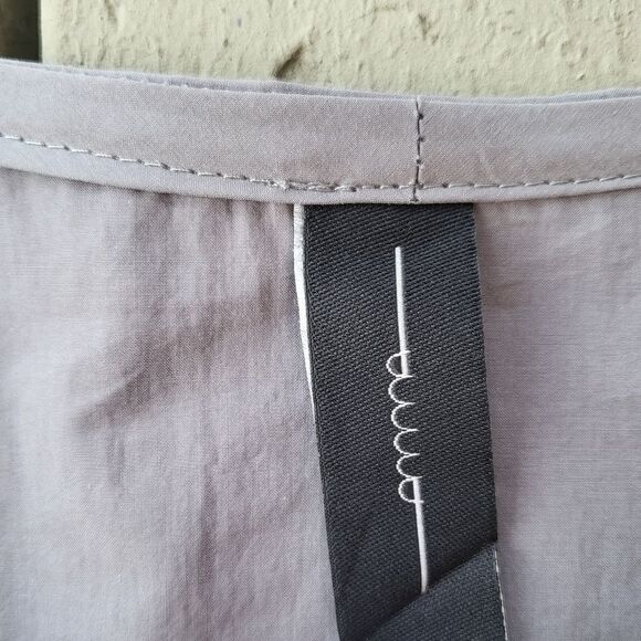 Kedem Sasson Gray Short Sleeve 100% Cotton Tie Front Tent Dress Size 6/8 - Picture 5 of 6